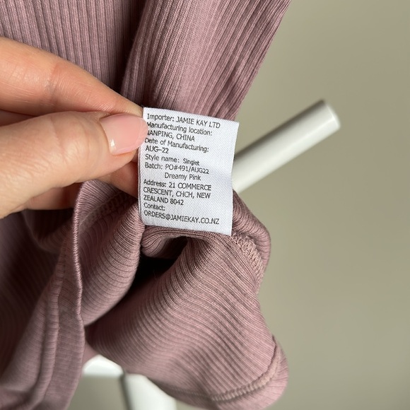 ✨NEW Jamie Kay Ribbed Singlet 4Y - Picture 8 of 9